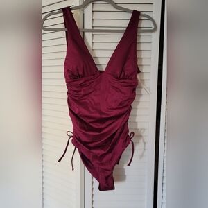 Victorias Secret -Elegant Burgundy Bathing Suit